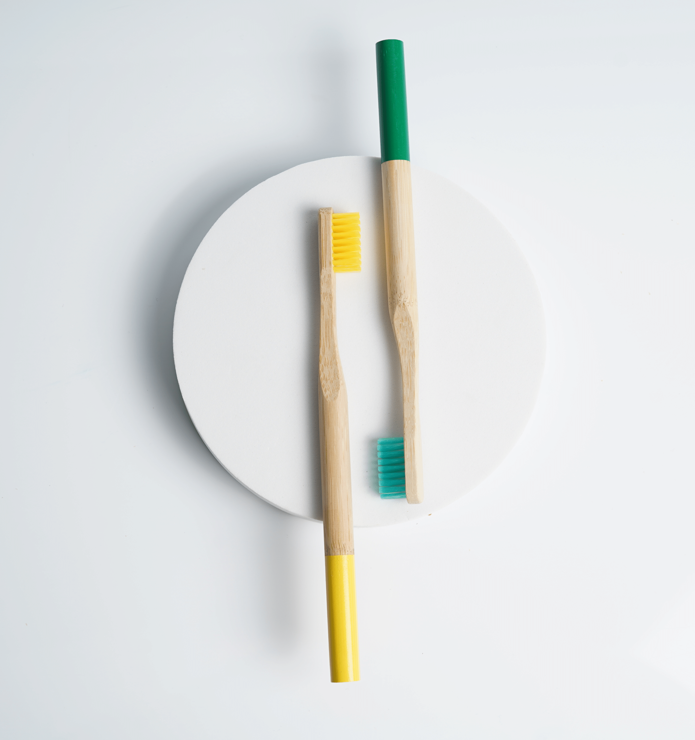 Down To Earth™ Color Block Bamboo Toothbrushes